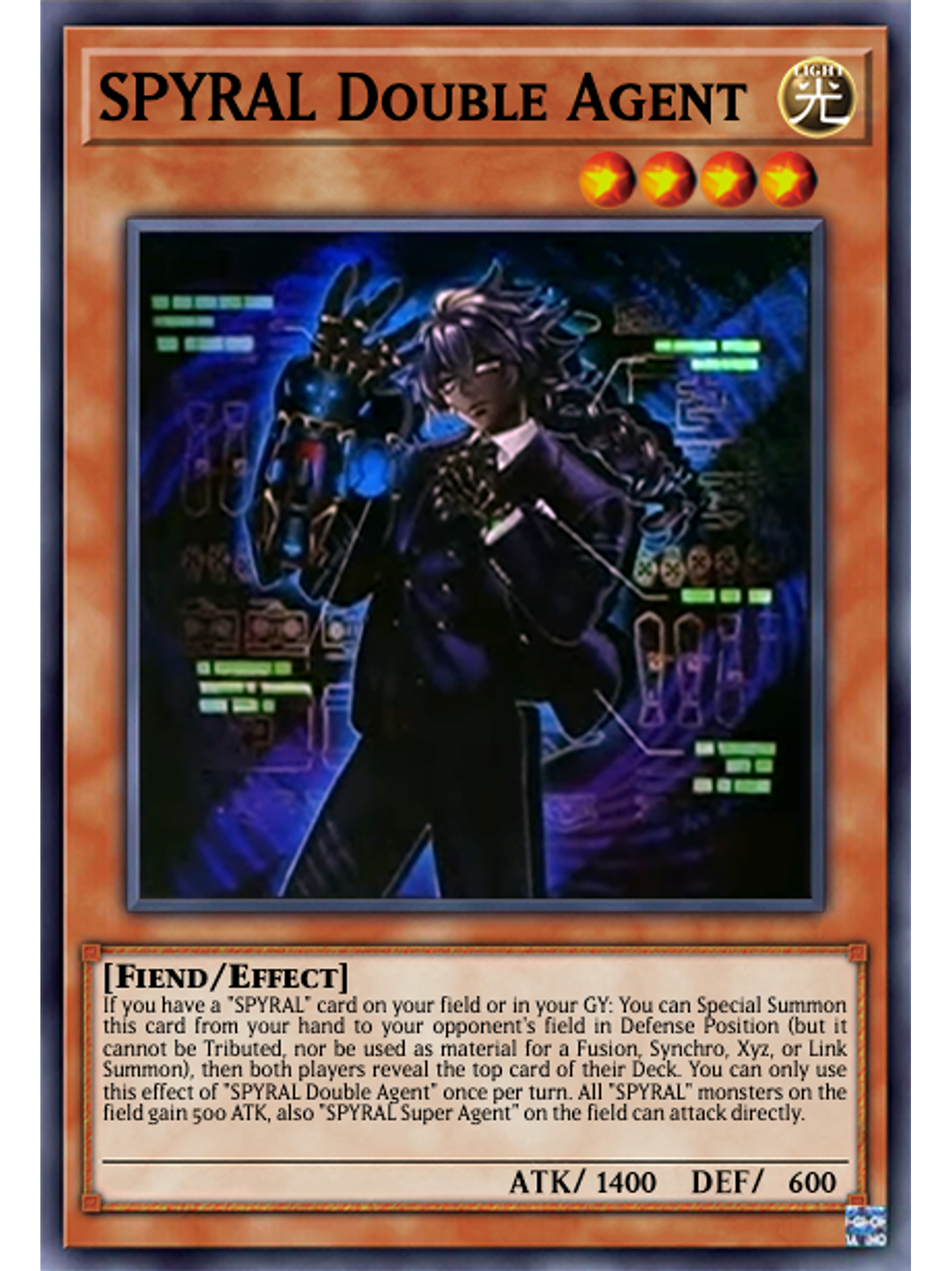 SPYRAL Double Agent - MP23-EN283 - Ultra Rare 1st Edition 1