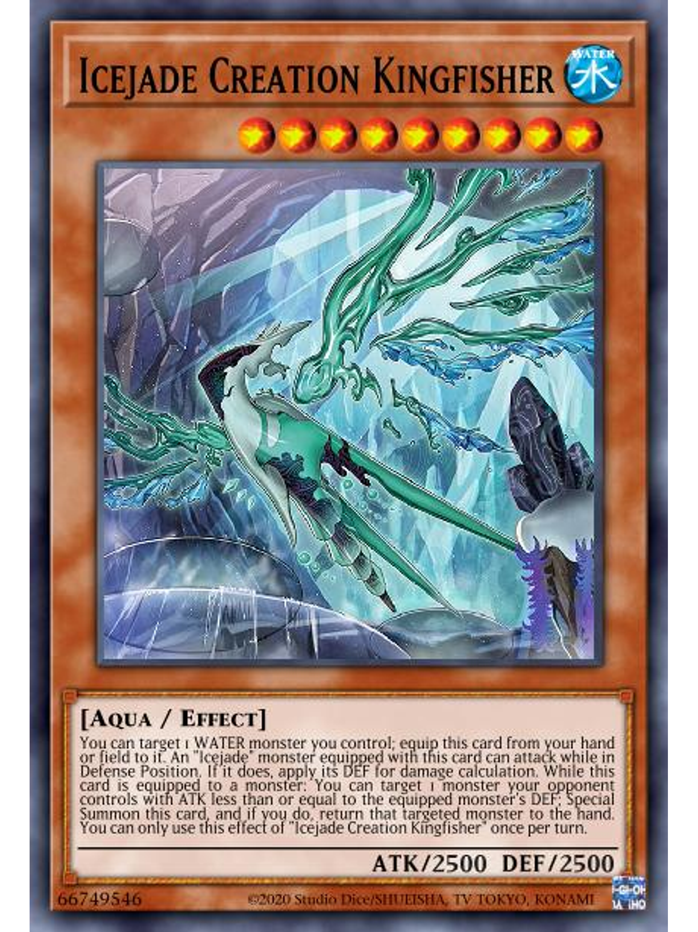 Icejade Creation Kingfisher - MP23-EN008 - Common 1st Edition 1