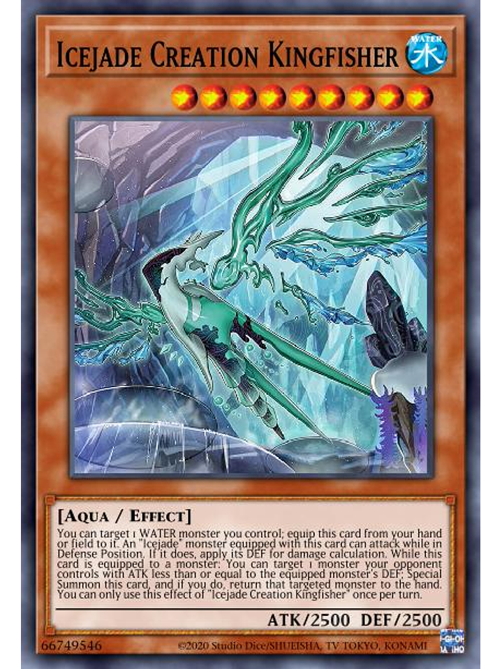 Icejade Creation Kingfisher - MP23-EN008 - Common 1st Edition 1