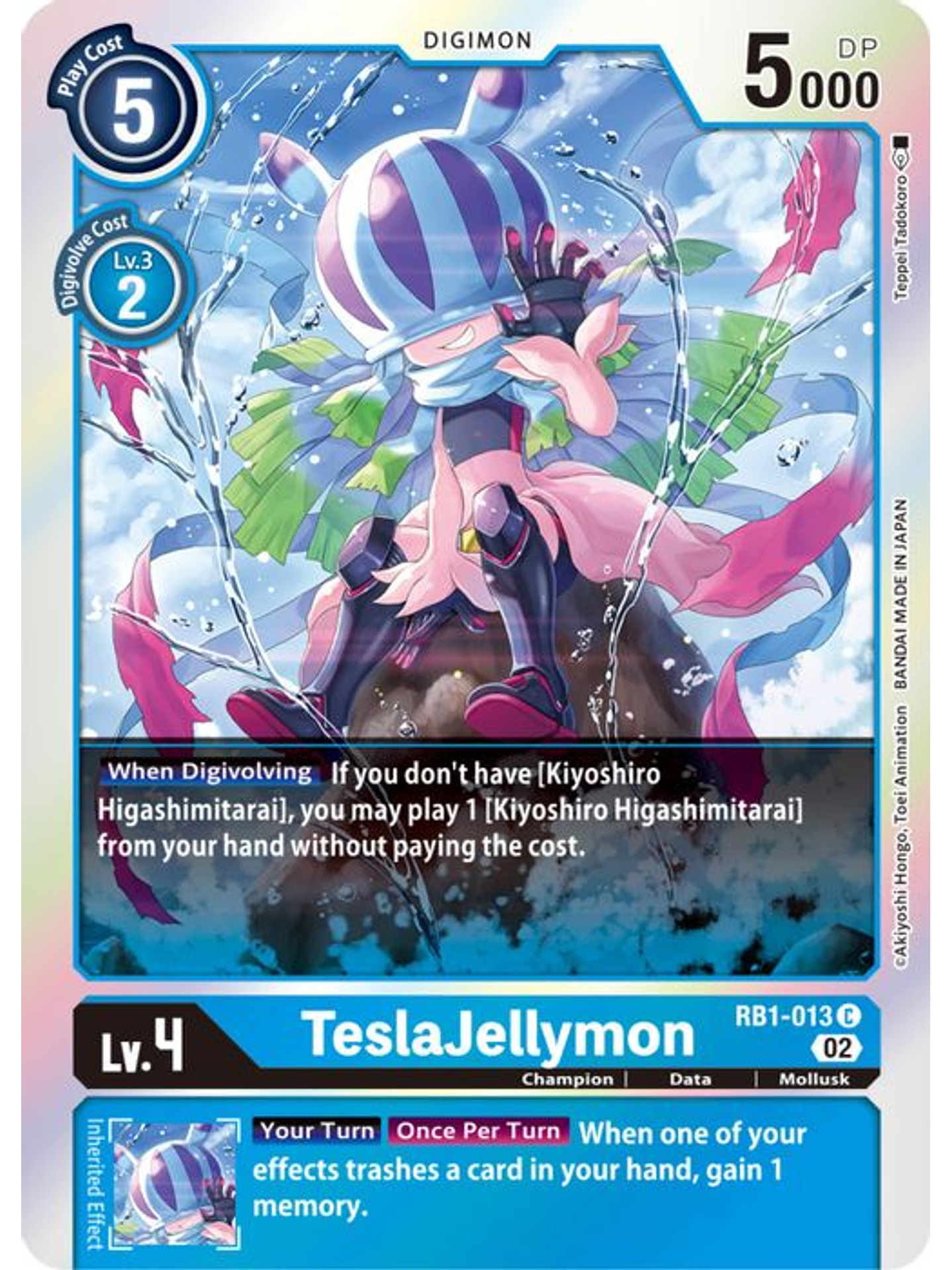 RB1-013 C TeslaJellymon 1