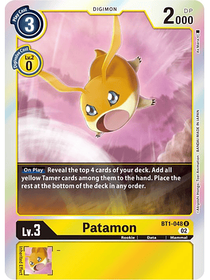 BT1-048 R Patamon (RB1 Reprint)