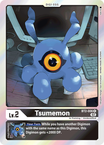 BT2-006 R Tsumemon (RB1 Reprint)