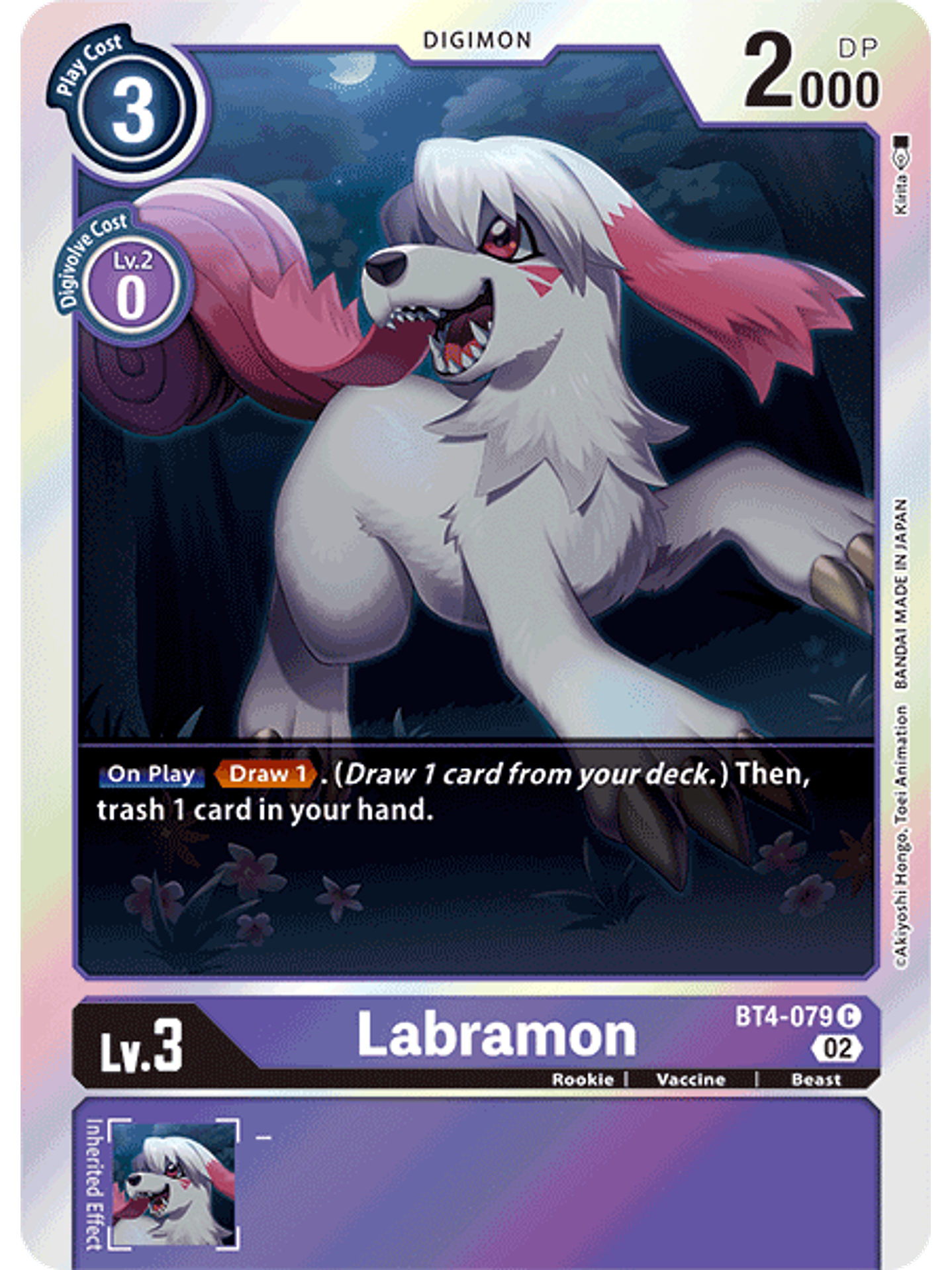 BT4-079 C Labramon (RB1 Reprint) 1