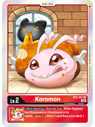 BT5-001 U Koromon (RB1 Reprint)