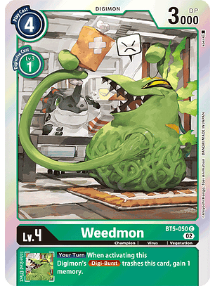 BT5-050 C Weedmon (RB1 Reprint)
