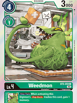 BT5-050 C Weedmon (RB1 Reprint)