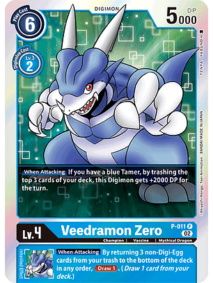 P-011 P Veedramon Zero (RB1 Reprint)