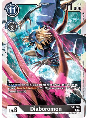 P-016 P Diaboromon (RB1 Reprint)