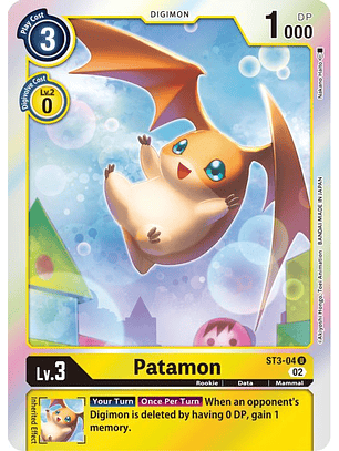 ST3-04 U Patamon (RB1 Reprint)
