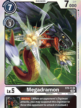 ST5-11 R Megadramon (RB1 Reprint)
