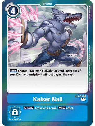 ST2-15 C Kaiser Nail (RB1 Reprint)