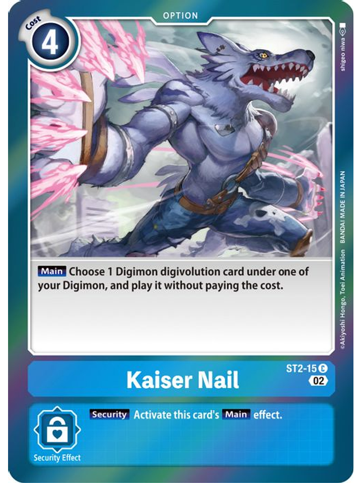 ST2-15 C Kaiser Nail (RB1 Reprint) 1