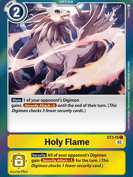 ST3-15 C Holy Flame (RB1 Reprint)