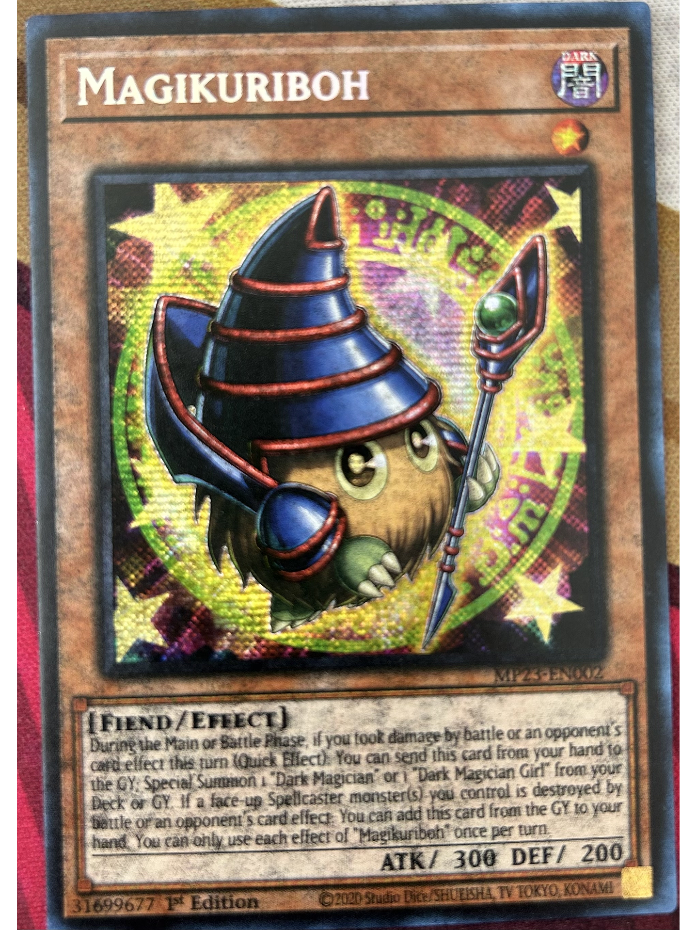 Magikuriboh - MP23-EN002 - Prismatic Secret Rare 1st Edition (Misprint) 1