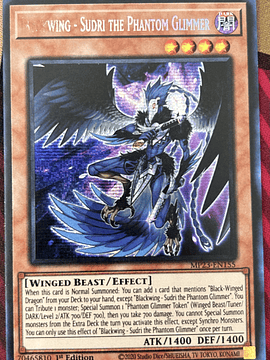 Blackwing - Sudri the Phantom Glimmer - MP23-EN155 - Prismatic Secret Rare 1st Edition (Misprint)