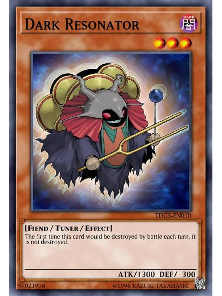 Dark Resonator - SDCK-EN004 - Common 1st Edition 1