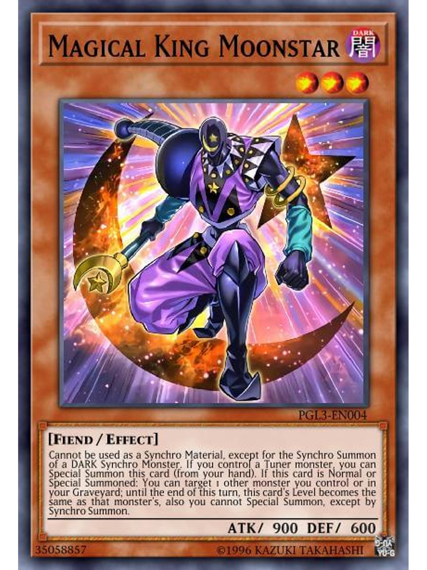 Magical King Moonstar - SDCK-EN015 - Common 1st Edition 1