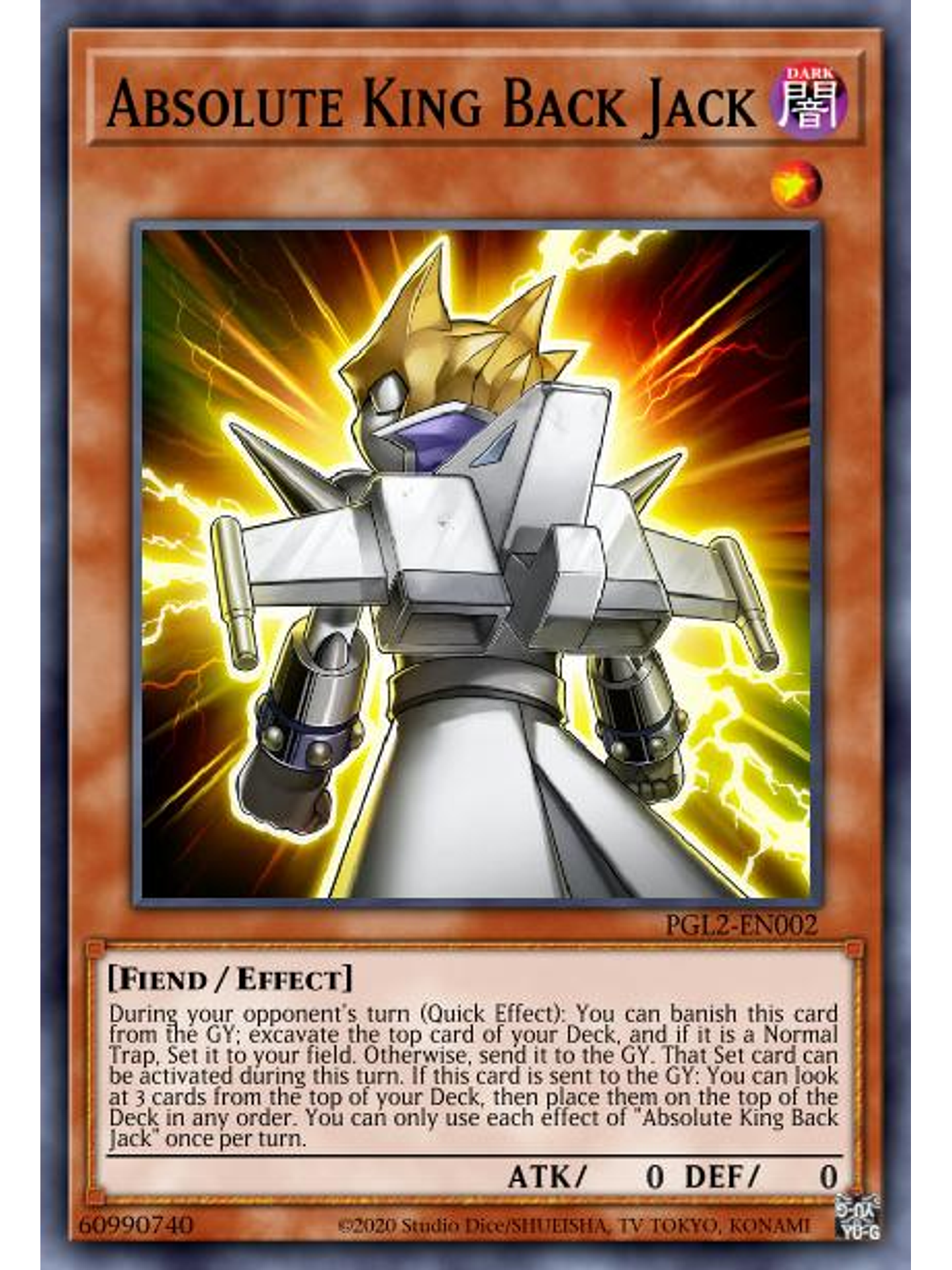 Absolute King Back Jack - SDCK-EN016 - Common 1st Edition 1