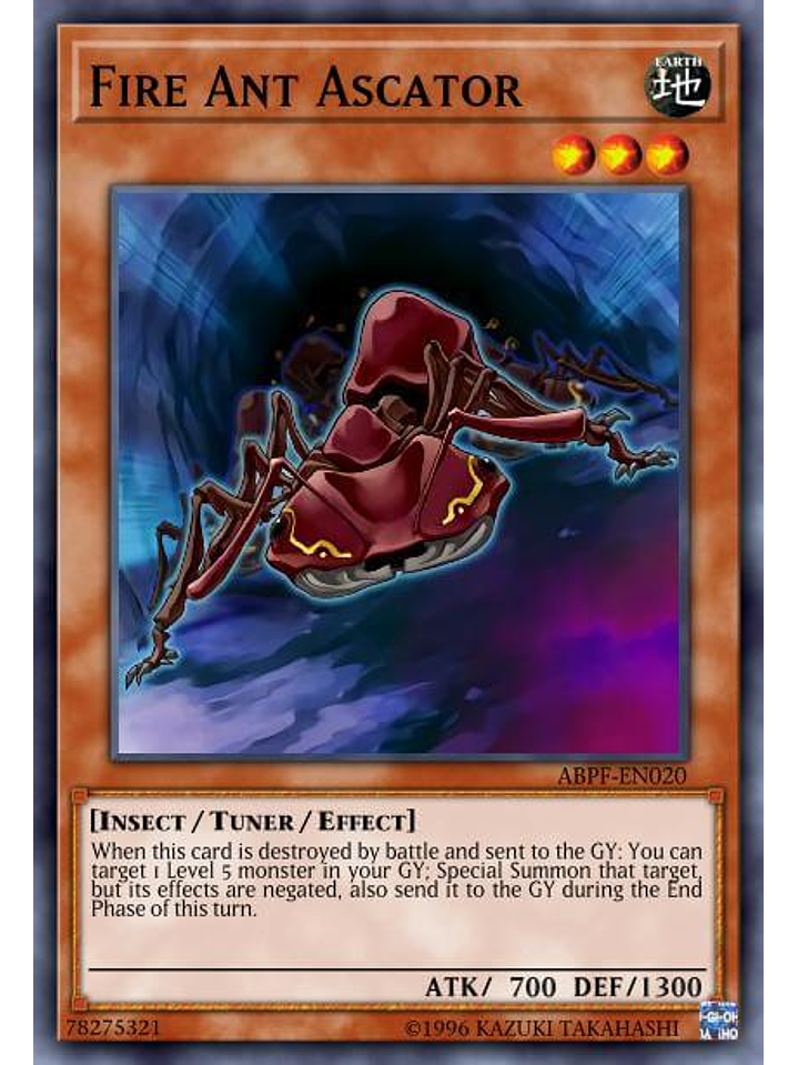 Fire Ant Ascator - SDCK-EN020 - Common 1st Edition 1