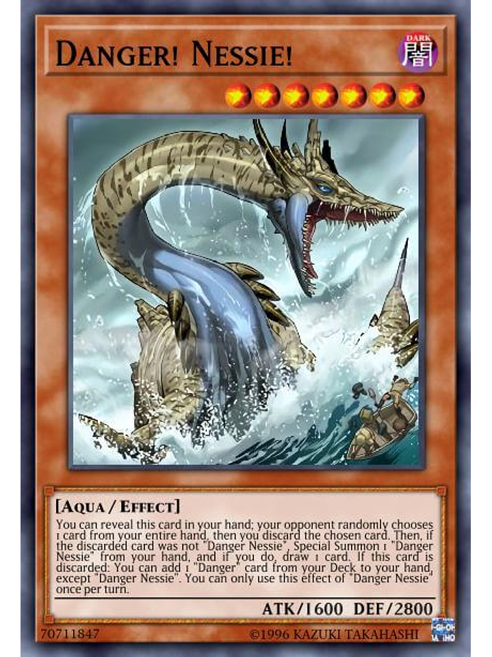 Danger! Nessie! - SDCK-EN022 - Common 1st Edition 1