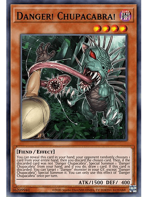 Danger! Chupacabra! - SDCK-EN023 - Common 1st Edition