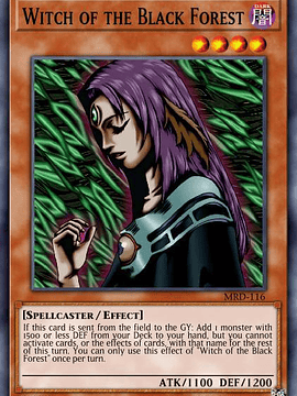 Witch of the Black Forest - SDCK-EN024 - Common 1st Edition