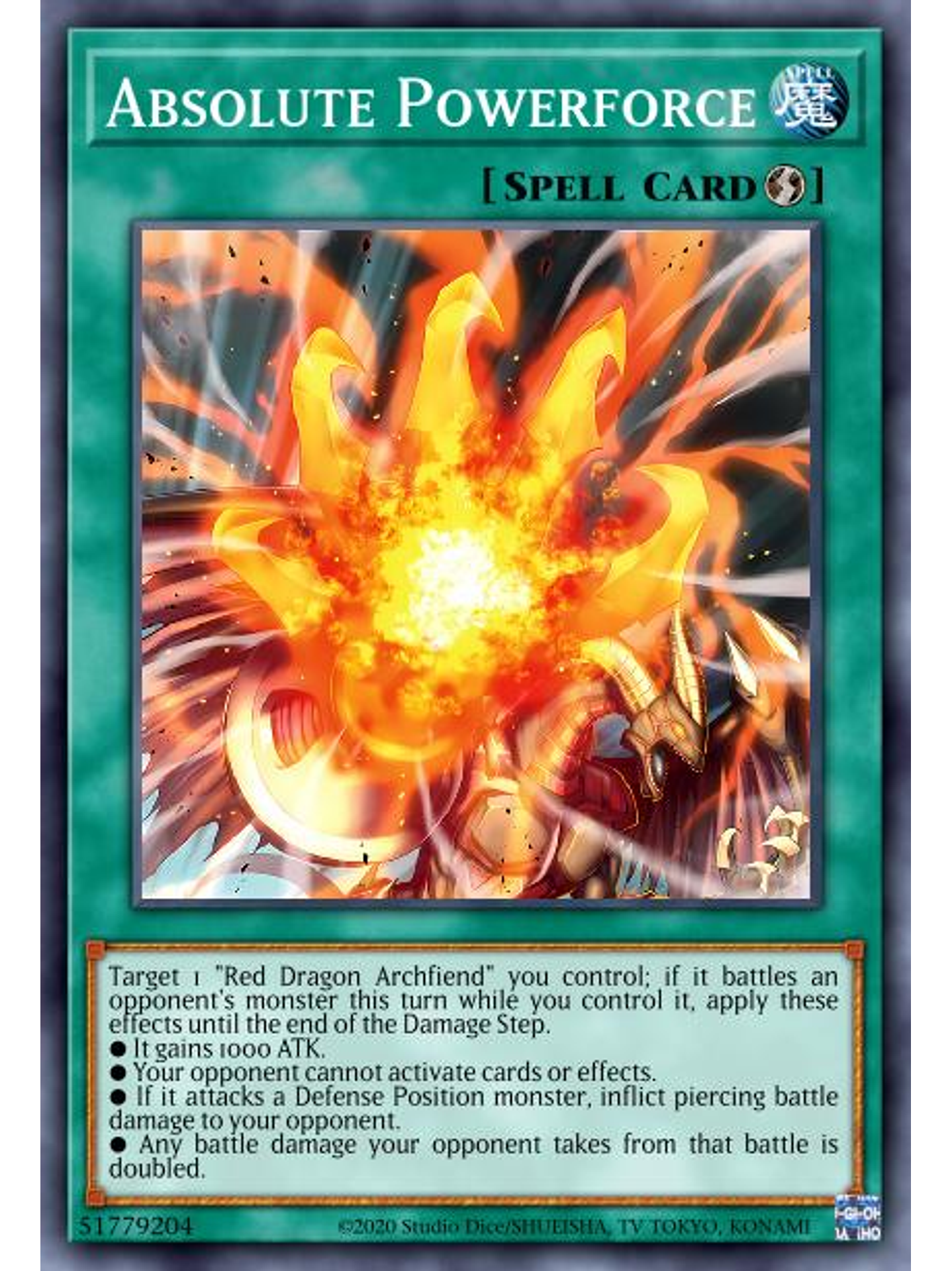 Absolute Powerforce - SDCK-EN025 - Common 1st Edition 1