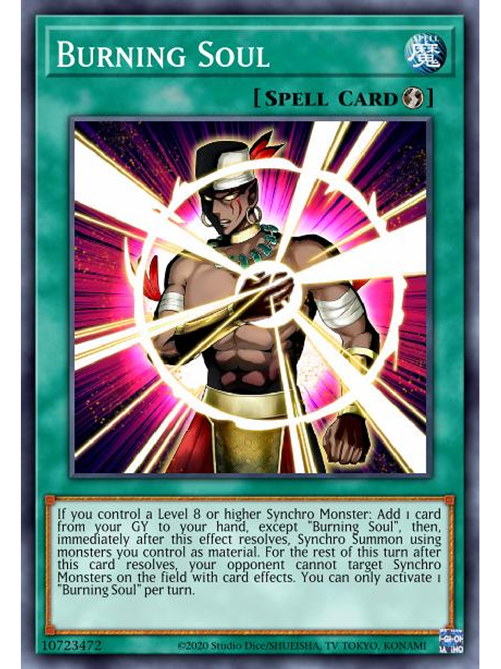 Burning Soul - SDCK-EN030 - Common 1st Edition 1