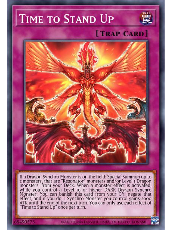 Time to Stand Up - SDCK-EN036 - Common 1st Edition 1