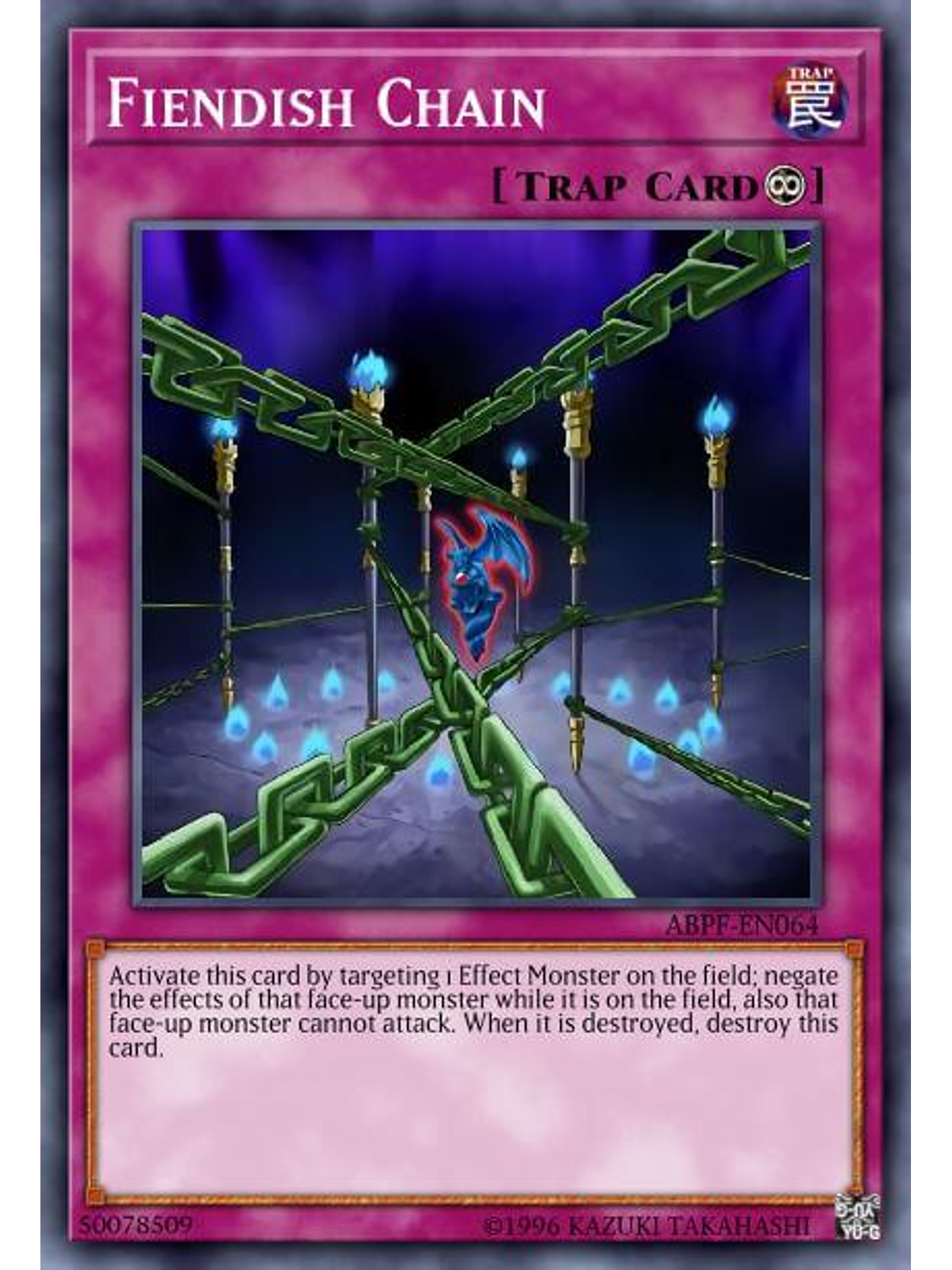 Fiendish Chain - SDCK-EN037 - Common 1st Edition 1