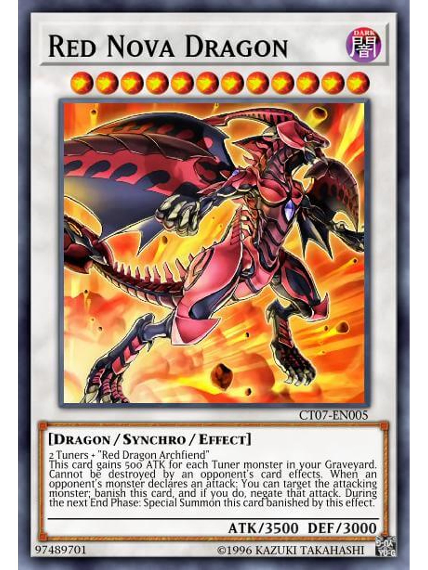 Red Nova Dragon - SDCK-EN046 - Common 1st Edition 1