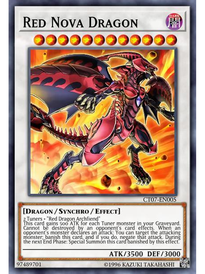 Red Nova Dragon - SDCK-EN046 - Common 1st Edition 1