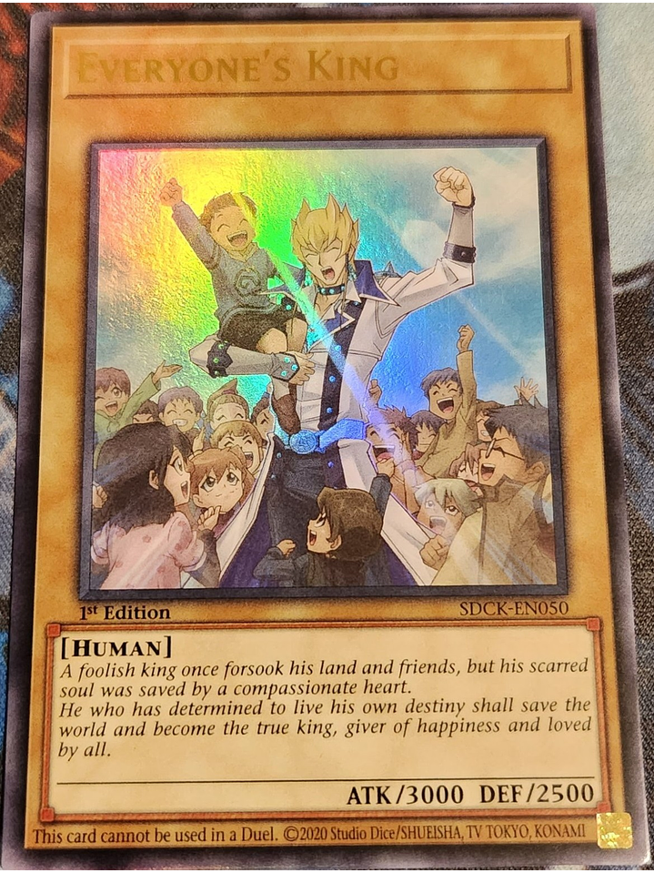 Everyone's King - SDCK-EN050 - Ultra Rare 1st Edition 1