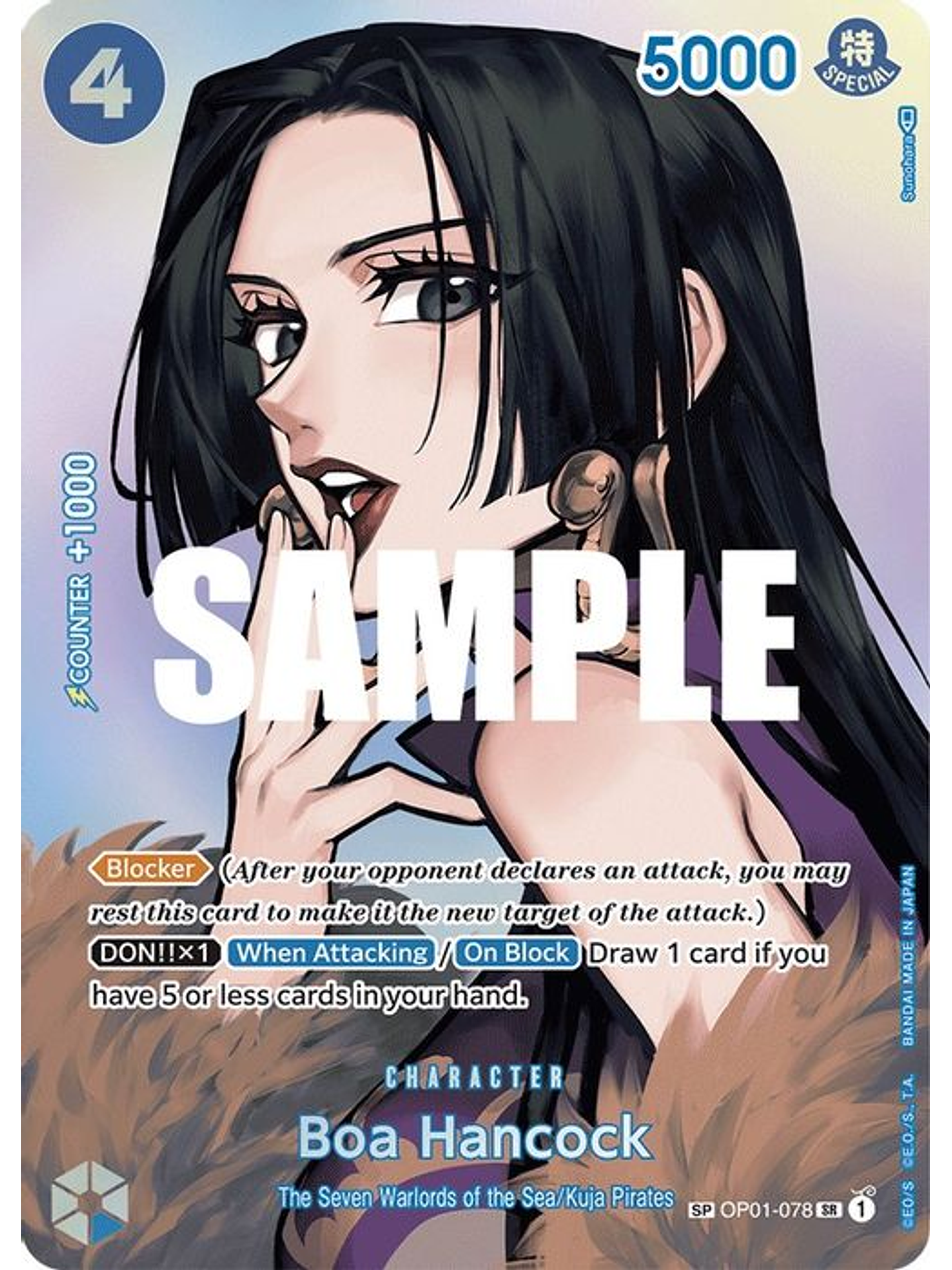 OP01-078 (Alternative Art) Boa Hancock (SP) 1