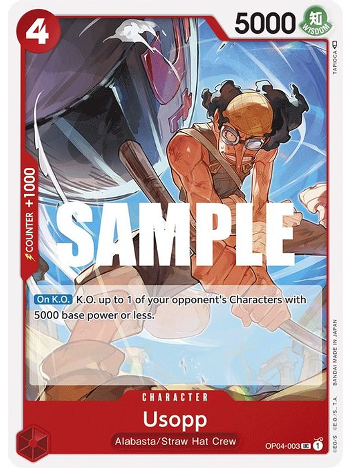 OP04-003 UC Usopp 1