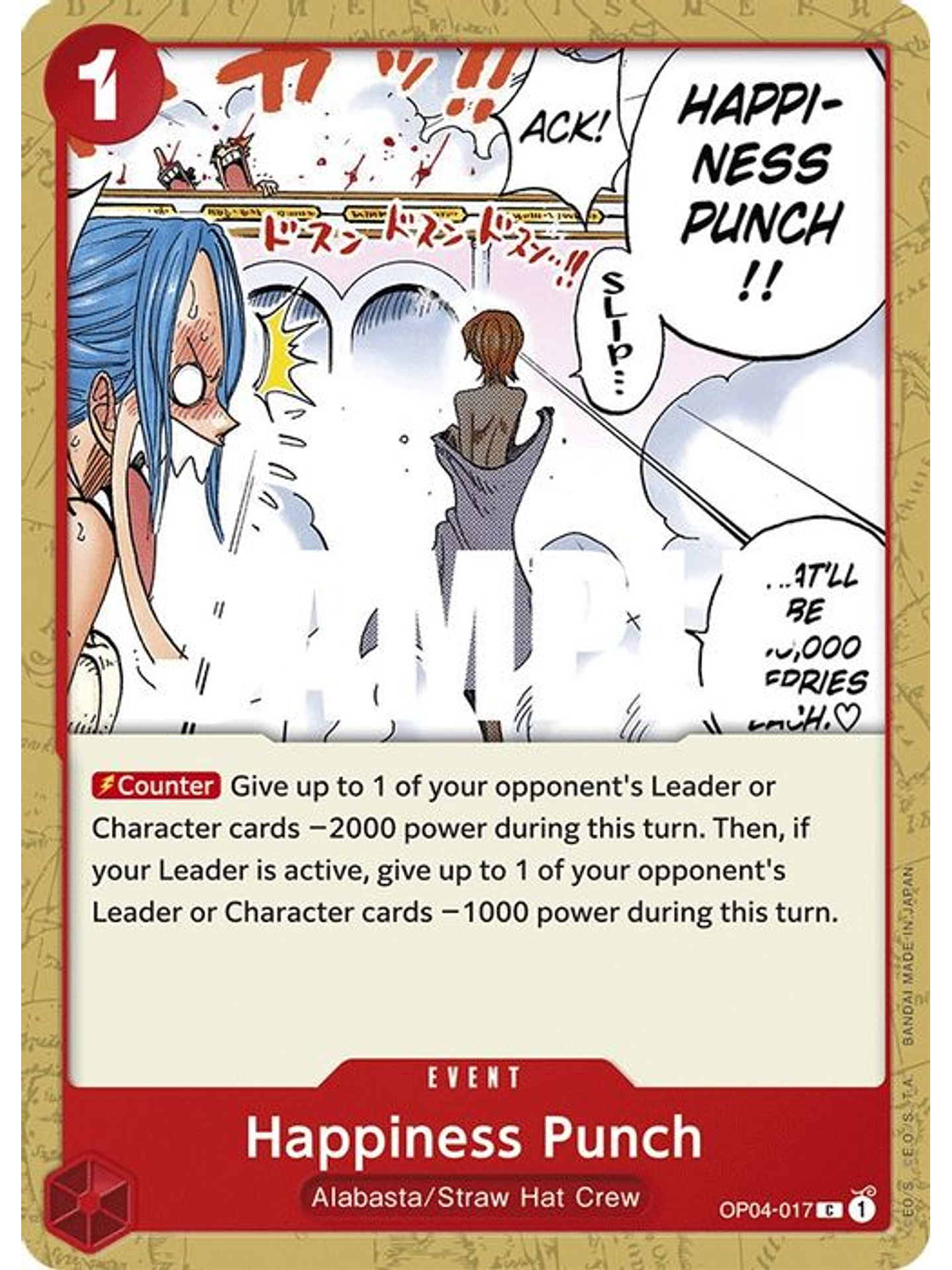 OP04-017 C Happiness Punch 1