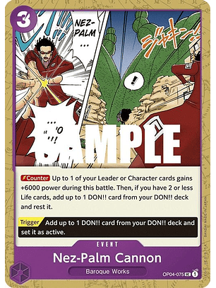 OP04-075 UC Nez-Palm Cannon