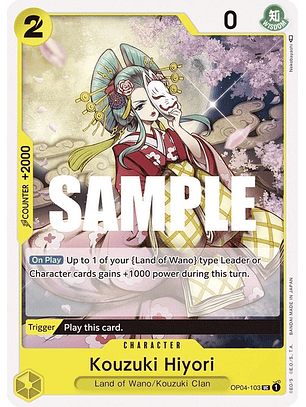 OP04-103 UC Kouzuki Hiyori