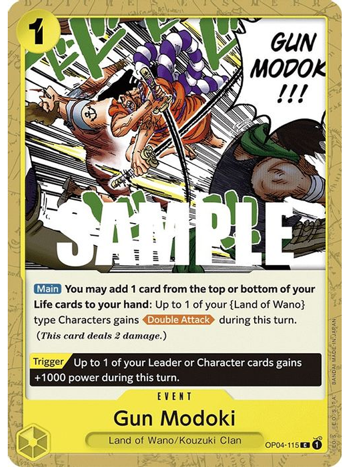 OP04-115 C Gun Modoki 1