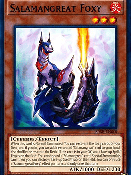 Salamangreat Foxy - SDSB-EN008 - Common 1st Edition