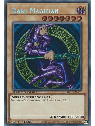 Dark Magician - SBC1-ENA01 - Secret Rare 1st Edition