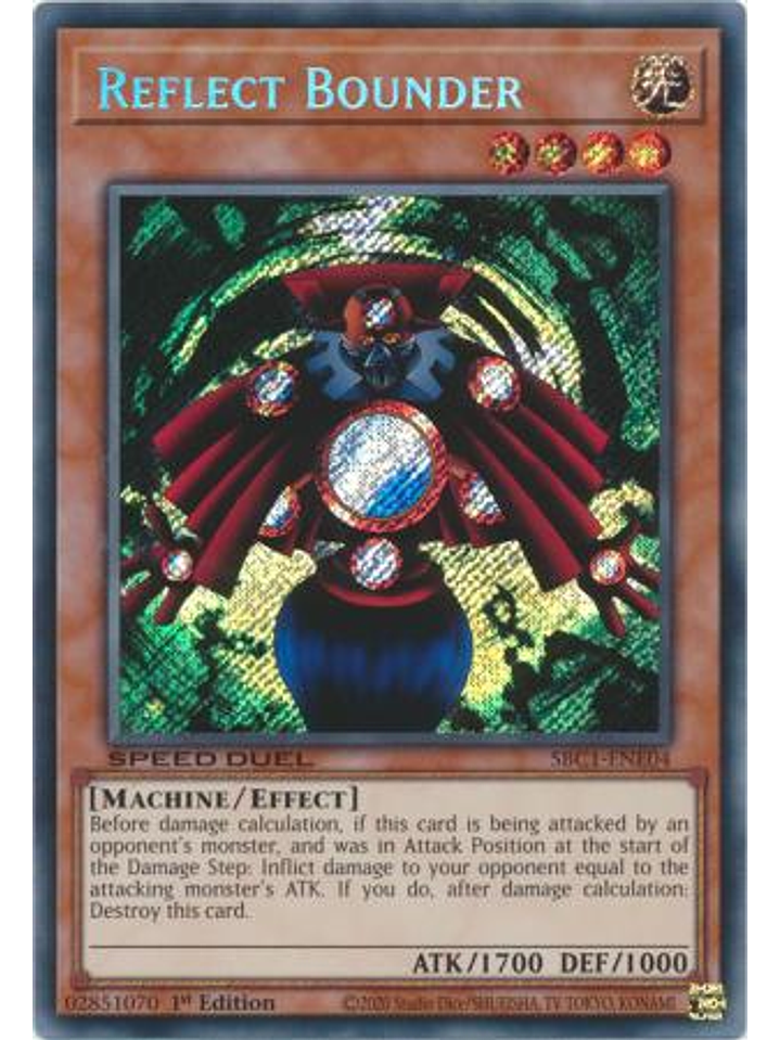 Reflect Bounder - SBC1-ENE04 - Secret Rare 1st Edition 1