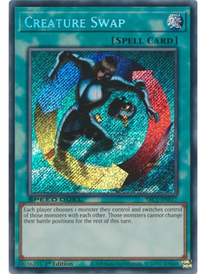 Creature Swap - SBC1-ENE17 - Secret Rare 1st Edition 1
