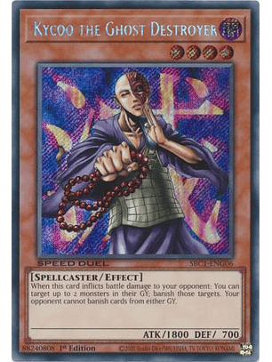 Kycoo the Ghost Destroyer - SBC1-ENG06 - Secret Rare 1st Edition
