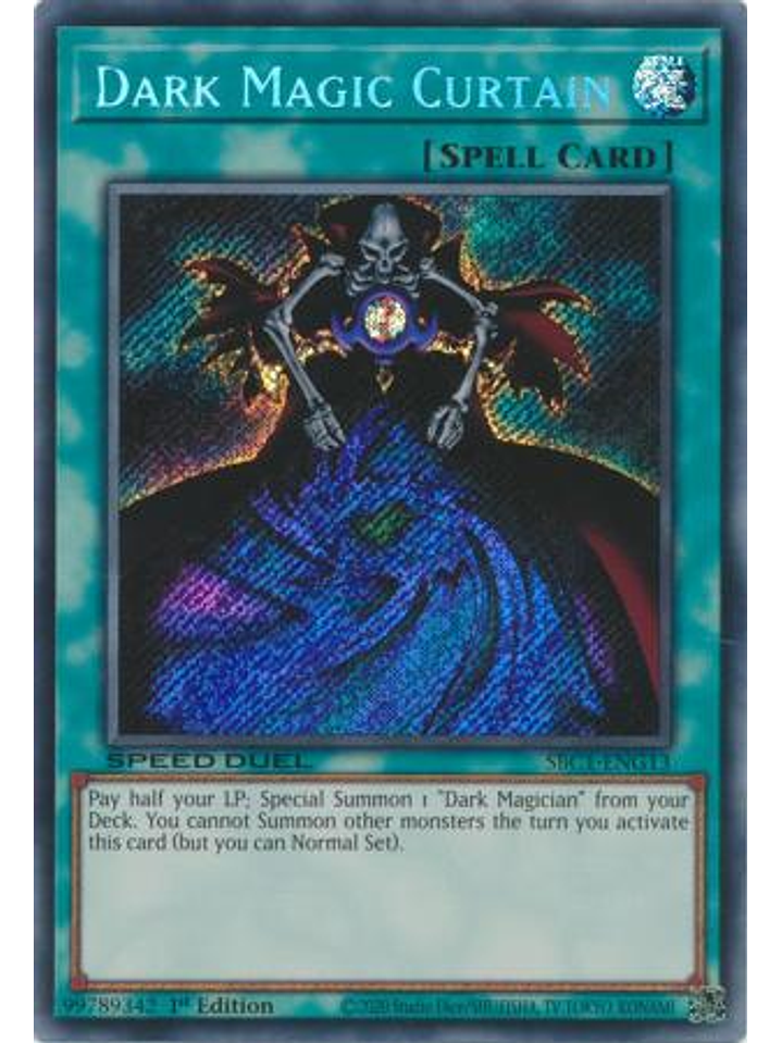 Dark Magic Curtain - SBC1-ENG13 - Secret Rare 1st Edition 1