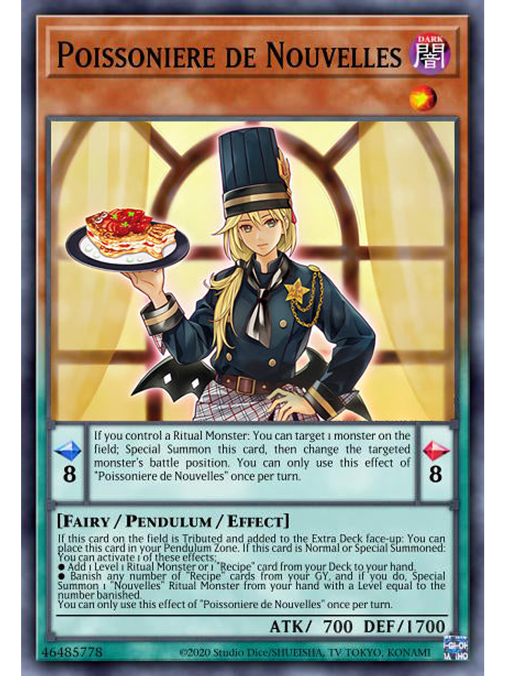 Poissonniere de Nouvelles - AGOV-EN019 - Super Rare 1st Edition 1