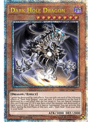 Dark Hole Dragon - AGOV-EN020 - Quarter Century Rare 1st Edition