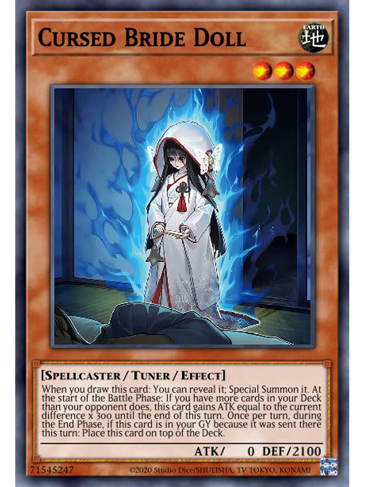 Cursed Bride Doll - AGOV-EN026 - Common 1st Edition 1