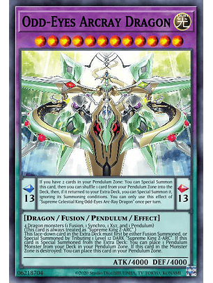 Odd-Eyes Arcray Dragon - AGOV-EN030 - Ultra Rare 1st Edition