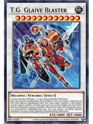 T.G. Glaive Blaster - AGOV-EN036 - Ultra Rare 1st Edition